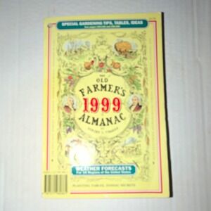 The Old Farmer's Almanac 1999 by Robert B. Thomas Paperback Illustrated